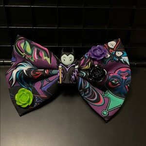Colorful Villain-Themed Hair Bow